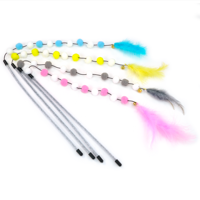 WONPET Cat Supply Cat Wand Cat Stick