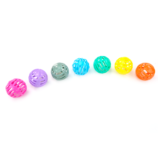 Macskaellátási macskajáték színes golyó