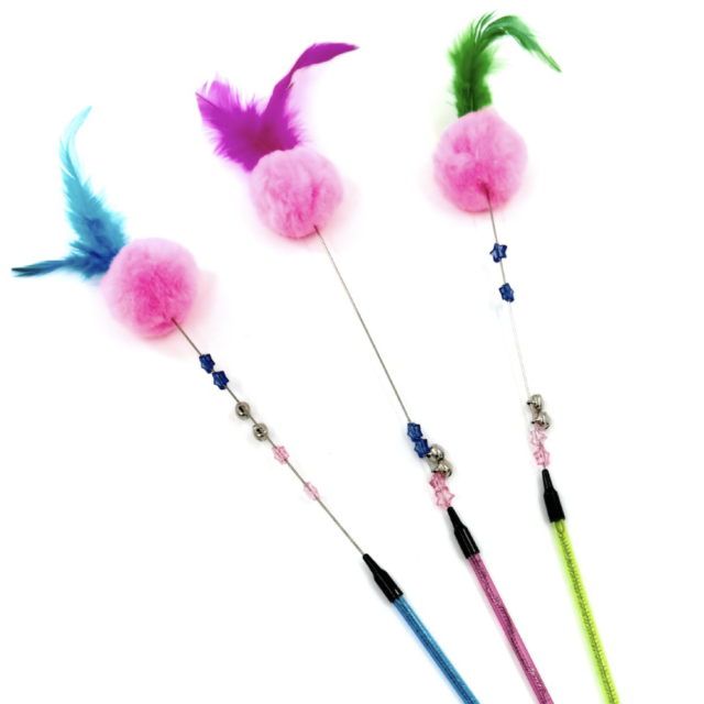 WONPET Cat Supply Cat Wand Cat Stick