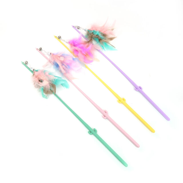 WONPET Cat Supply Cat Wand Cat Stick