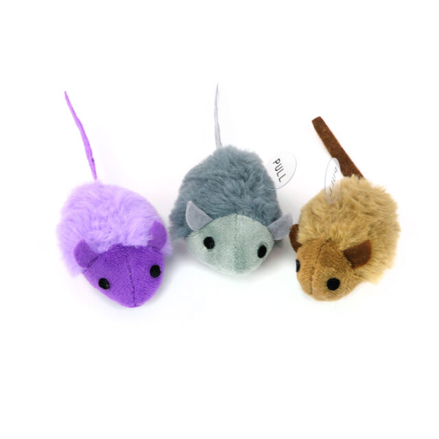 Cat Toys with Squeak Electronic Sound