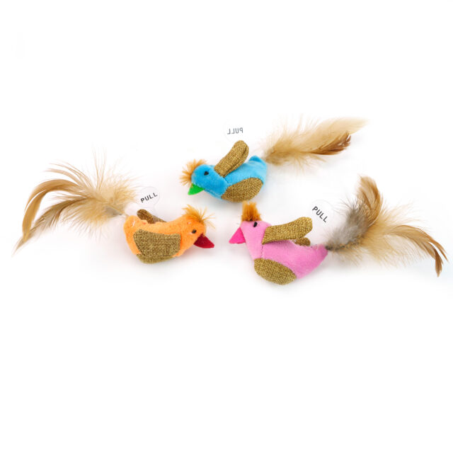 Cat Toys with Squeak Electronic Sound