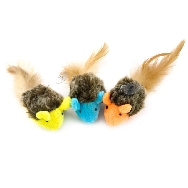 Cat Toys with Squeak Electronic Sound
