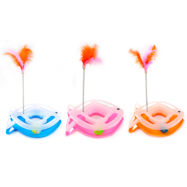 Gato Brinquedos Gato Engraçado Prato Brincando Brinquedo