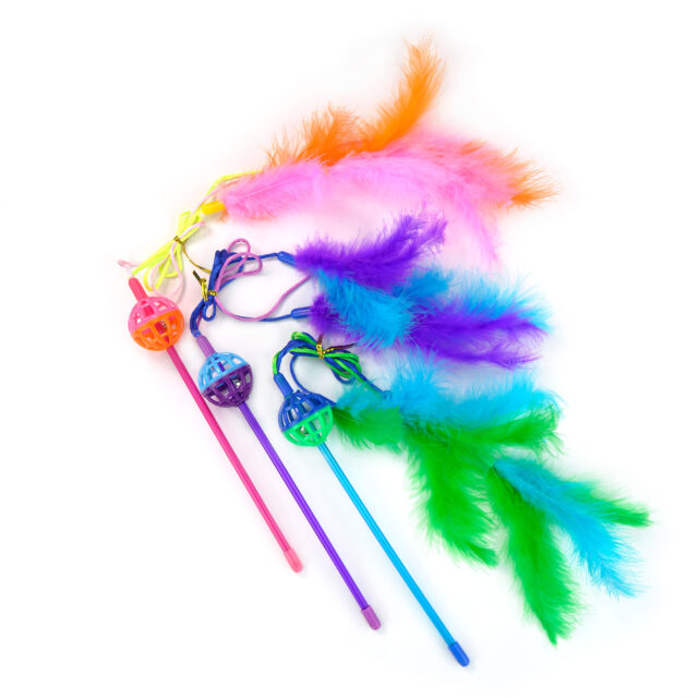 WONPET Cat Supply Cat Wand Cat Stick