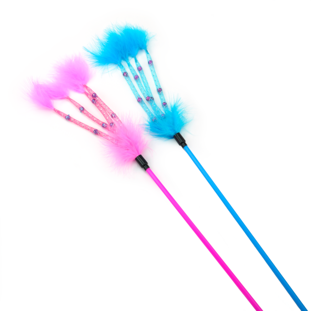 WONPET Cat Supply Cat Wand Cat Stick