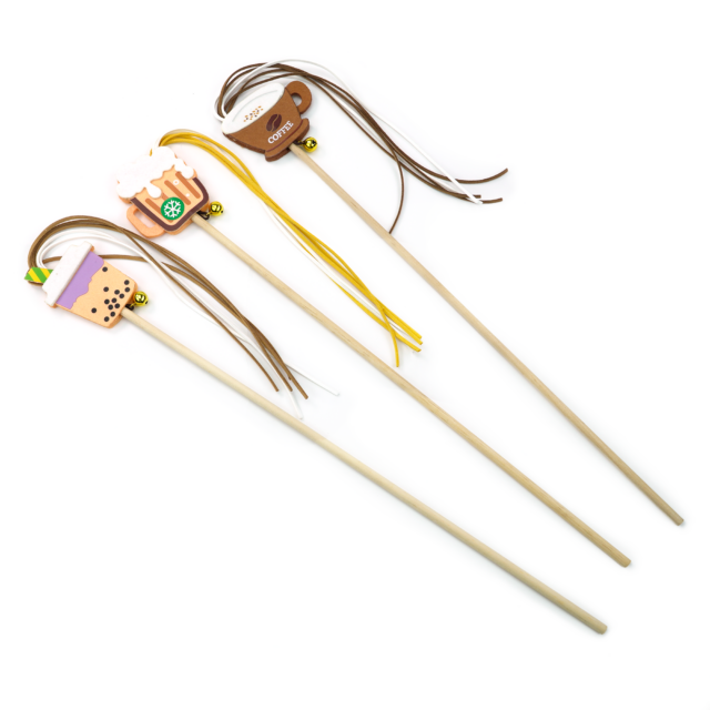 WONPET Cat Supply Cat Wand Cat Stick