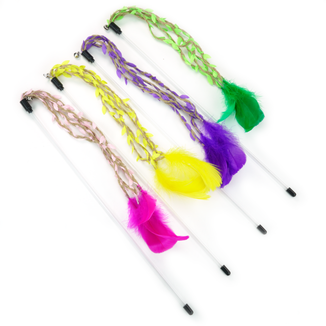 WONPET Cat Supply Cat Wand Cat Stick