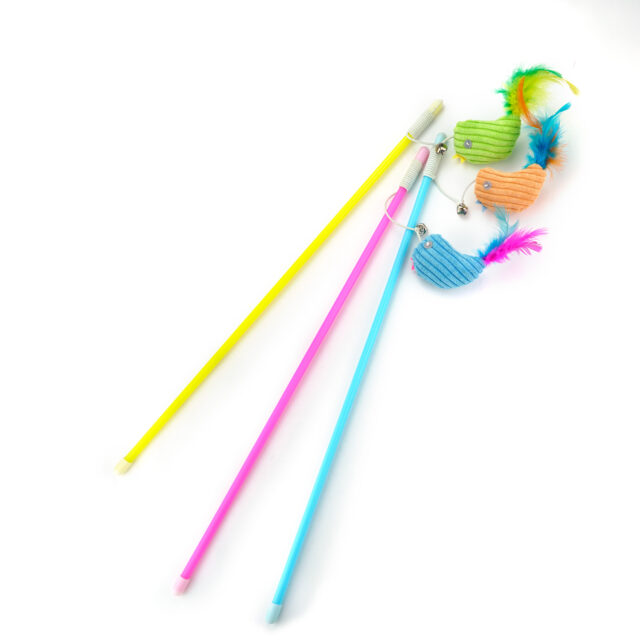 WONPET Cat Supply Cat Wand Cat Stick